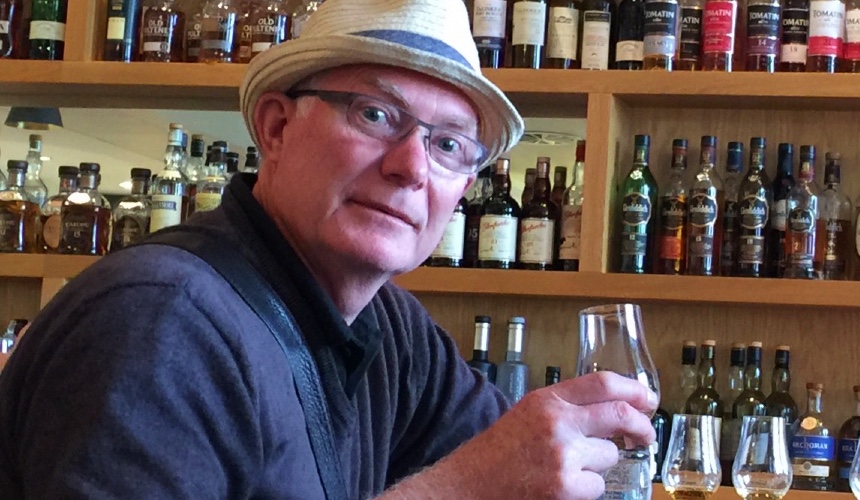 Wine consultant David Batten
